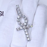 4.81 CARAT VVS MOISSANITE ANKH NECKLACE