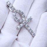 4.81 CARAT VVS MOISSANITE ANKH NECKLACE